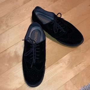 Cole Haan Zerogrand Suede Wingtip Oxfords